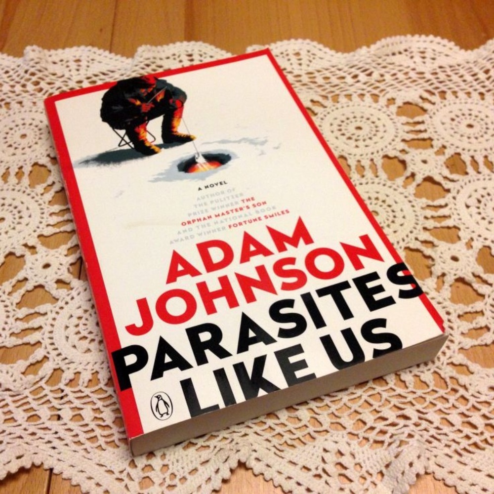 Book Sale! 3 for $10! Apocalyptic comedy - Parasites like us , Adam Johnson